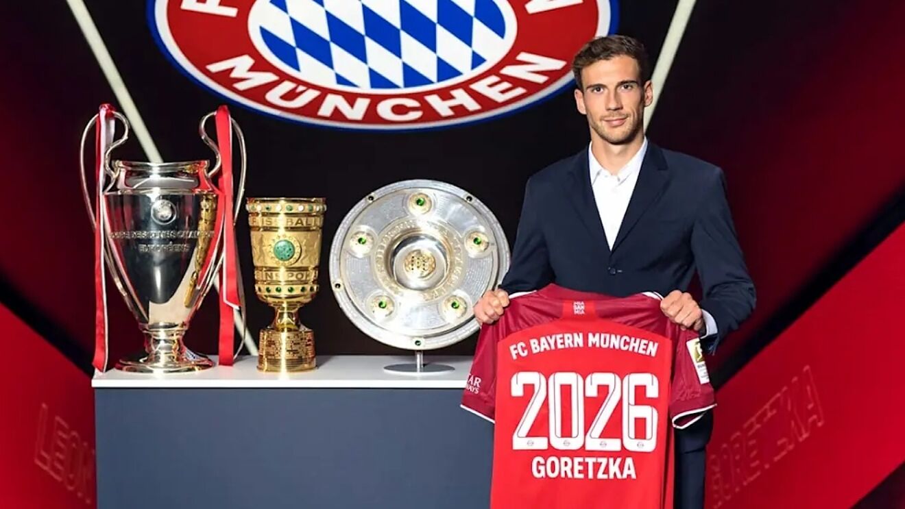 Goretzka chính thức gia hạn hợp đồng với Bayern Munich