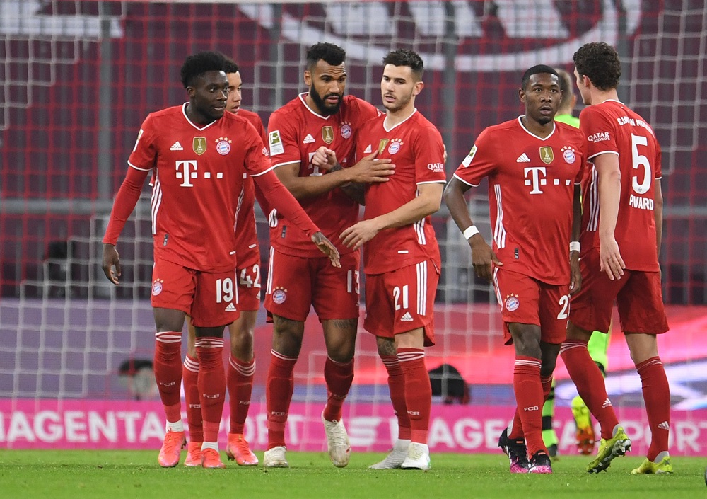 Đội bóng Bayern Munich leo lên top 4 đội dẫn đầu Bundesliga sau trận đấu với Cologne