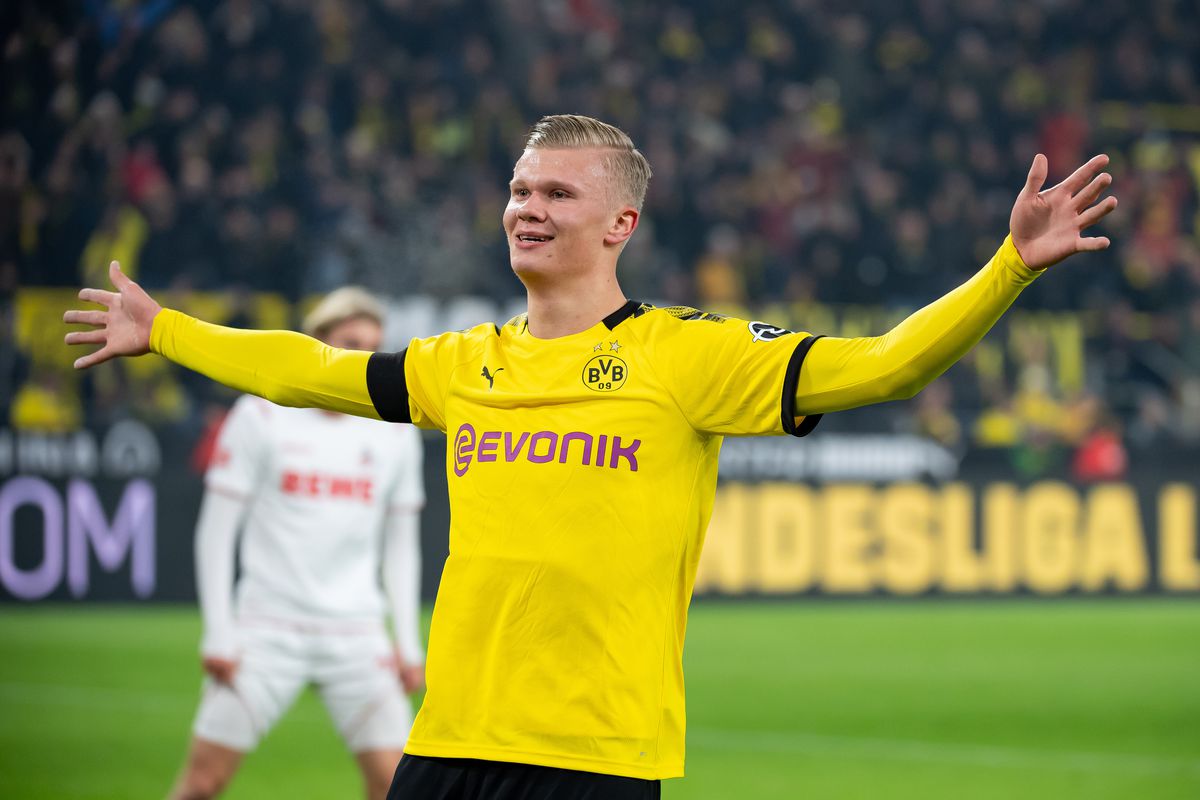 Haaland thể hiện phong độ xuất sắc khi ở Dortmund