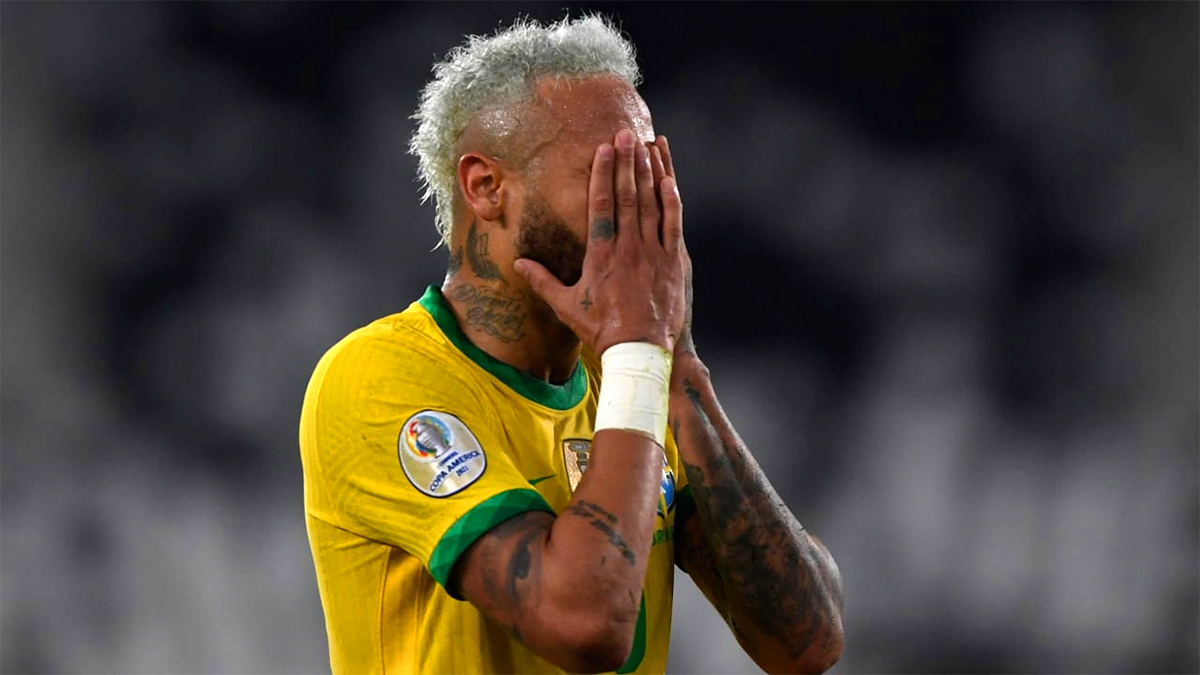 Neymar bật khóc khi Brazil không giành được ngôi vô địch Copa America