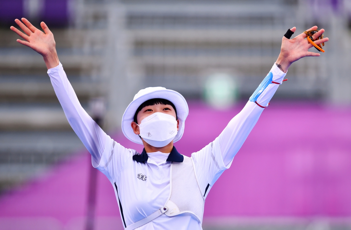 Nữ cung thủ An San trở thành hiện tượng ở Hàn Quốc sau Olympic Tokyo